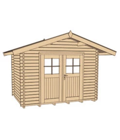 Weka Gartenhaus Premium 28 -Gardena Verkäufe 1808633 WE DE 002 BBH28MMNEUSTADT2V20GR1