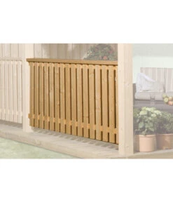 Weka Brüstung Leimholz