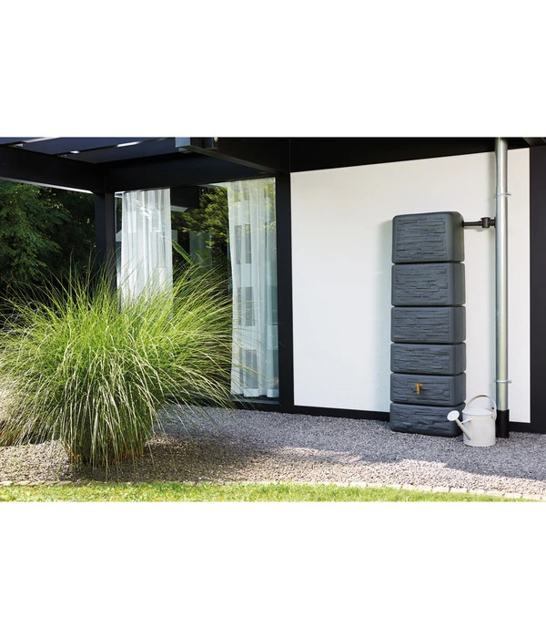 4rain SLIM Wandtank, Graphit, 330 Liter 2 4rain SLIM Wandtank, Graphit, 330 Liter – Bild 2