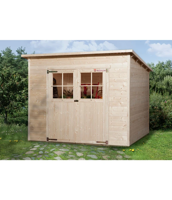 Weka Gartenhaus 325 Gr.3, Ca. B256/H225/T243 Cm 1 Weka Gartenhaus 325 Gr.3, Ca. B256/H225/T243 Cm