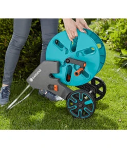 GARDENA Schlauchwagen CleverRoll M Easy Set -Gardena Verkäufe 4058574 WE DE 004 GARDENASchlauchwagenAquaRollMEasySet