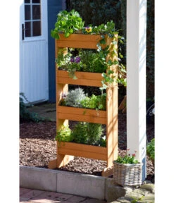 Dobar Vertikalbeet Mit 4 Pflanzkästen, Ca. B55/H125/T40 Cm -Gardena Verkäufe 4155164 WE MO 005 DobarVertikalbeetMit4Pflanzkaesten