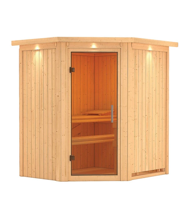 Wolff Finnhaus Innensauna De Luxe Dorea, Ca. B184/H202/T165 Cm 1 Wolff Finnhaus Innensauna De Luxe Dorea, Ca. B184/H202/T165 Cm