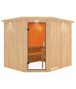 Wolff Finnhaus Innensauna De Luxe Medea, Ca. B245/H202/T210 Cm