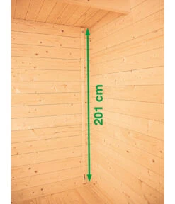 Wolff Finnhaus Gartenhaus Pulti 34-B Typ 4, Inkl. Seitendach A, Ca. B480/H217/300 Cm -Gardena Verkäufe 6618912 WE DE 009 FinnhausGartenhaus