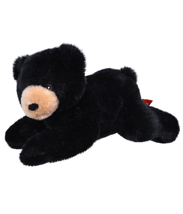 WILD REPUBLIC® Stofftier Schwarzbär, Ca. B24/H11 Cm 1 WILD REPUBLIC® Stofftier Schwarzbär, Ca. B24/H11 Cm