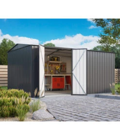 Globel Metallgerätehaus Craft 1510, Ca. B308/H225/T464 Cm -Gardena Verkäufe 6679237 WE FS 005 EPHMetallgeraetehaus