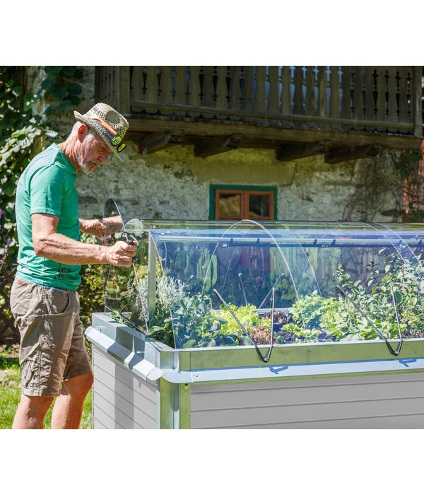 Hochbeet Ursula, Inkl. Frühbeetaufsatz, Ca. B300/H75/T140 Cm 2 Hochbeet Ursula, Inkl. Frühbeetaufsatz, Ca. B300/H75/T140 Cm – Bild 2