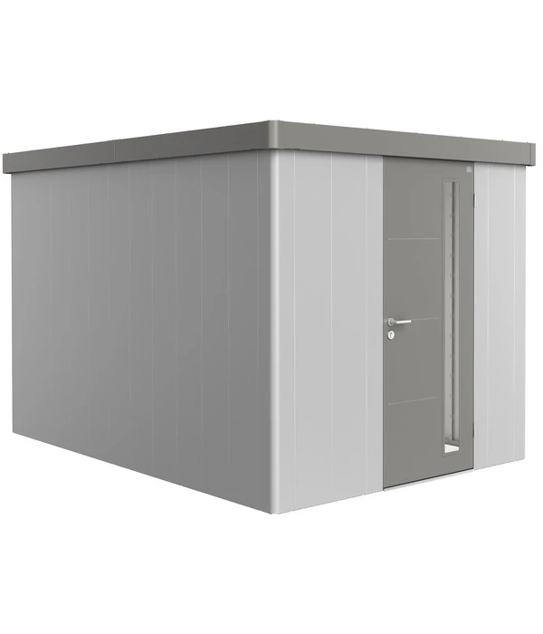 Biohort Gerätehaus Neo 4B, Silber/quarzgrau 1 Biohort Gerätehaus Neo 4B, Silber/quarzgrau