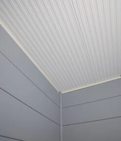 Wolff Finnhaus Metallgerätehaus Eleganto 2424, Inkl. Seitendach Rechts, Ca. B426/H227/T259 Cm -Gardena Verkäufe 6927446 WE DE 007 FinnhausMetallgeraetehaus