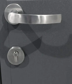 Wolff Finnhaus Metallgerätehaus Eleganto 2424, Inkl. Seitendach Rechts, Ca. B426/H227/T259 Cm -Gardena Verkäufe 6927446 WE DE 008 FinnhausMetallgeraetehaus