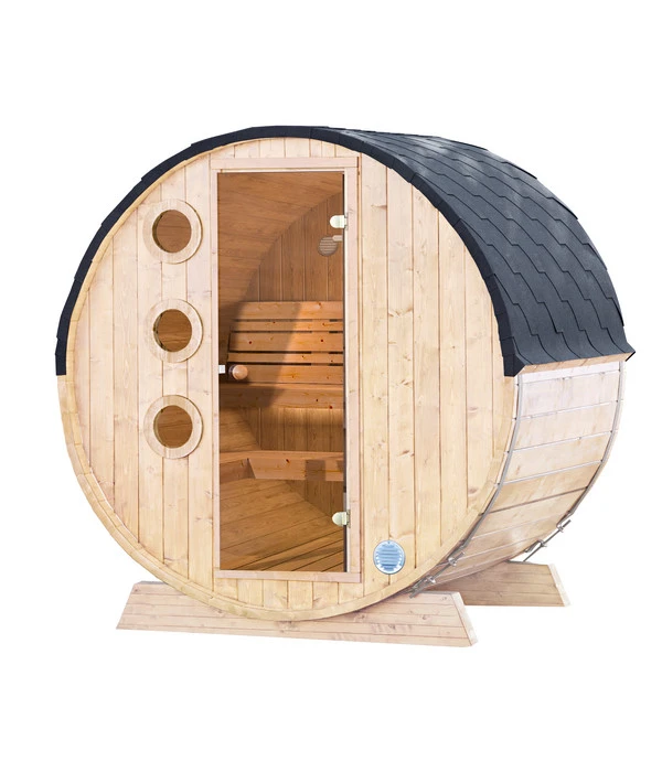 Wolff Finnhaus Saunafass Mini 160 Bausatz, Ca. B205/H215/T160 Cm 1 Wolff Finnhaus Saunafass Mini 160 Bausatz, Ca. B205/H215/T160 Cm