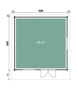 Wolff Finnhaus Gartenhaus Nordkap 70-F -Gardena Verkäufe 6930739 WE DE 001 FinnhausBBHNordkap70F