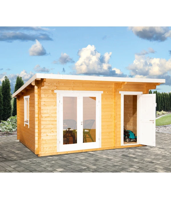 Wolff Finnhaus Gartenhaus Trondheim 70-D/2 2 Wolff Finnhaus Gartenhaus Trondheim 70-D/2 – Bild 2