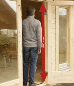 Wolff Finnhaus Gartenhaus Trondheim 70-A XL, Inkl. Lounge 400 Links, Ca. B780/H256/T390 Cm -Gardena Verkäufe 6931554 WE DE 004 FinnhausTrondheim