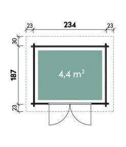 Wolff Finnhaus Gartenhaus WPC-Trend B, Ca. B280/H222/T240 Cm 5 Wolff Finnhaus Gartenhaus WPC-Trend B, Ca. B280/H222/T240 Cm -Gardena Verkäufe 6931687 WE DE 001 FinnhausWPCTrend