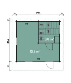 Wolff Finnhaus Saunahaus De Luxe Ella 70, Ca. B459/H260/T465 Cm -Gardena Verkäufe 6934269 WE DE 001 SaunahausdeluxeElla70